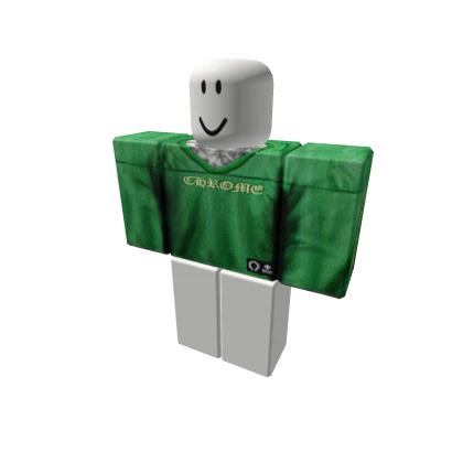 Green Chrome Hearts Jersey w Tats