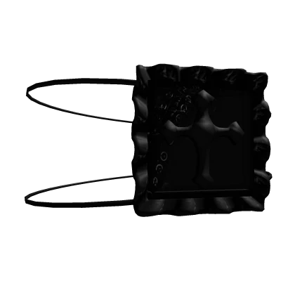 ✚ gothic lace eyepatch of mystery ; black