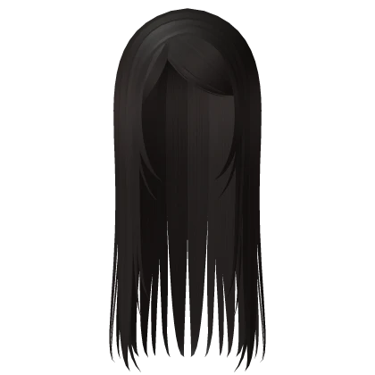 long straight emo y2k hair brown 2