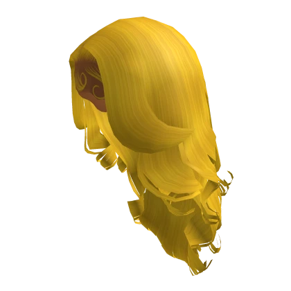 Curled Middle Part [Yellow]