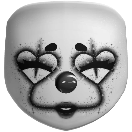 Glamorous Clown Mask Dark