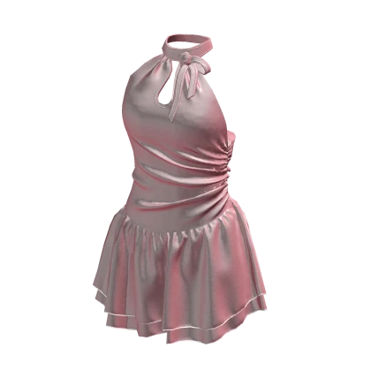 🍀Cute Party Mini Dress (Pink)