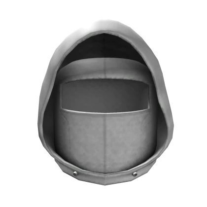 White Balaclava w Hood