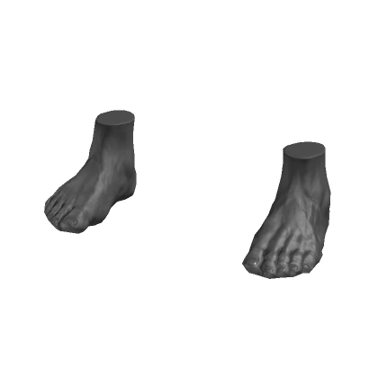 Realistic Chad Feet Boots