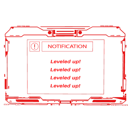 Solo Leveling - Leveled Up! Red