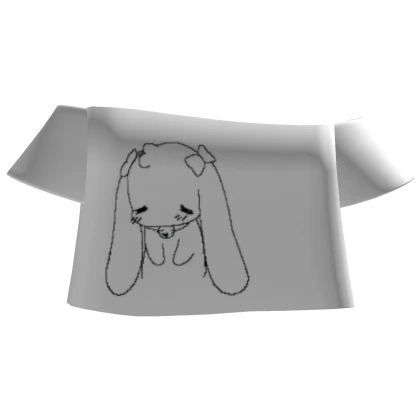 cutecore emo bunny shirt