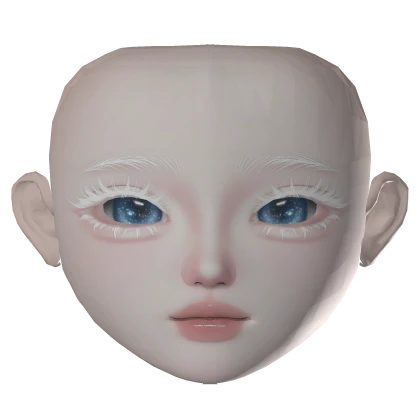 Pale Albino Doll ZESLIN BIG EYES MAKEUP korean 