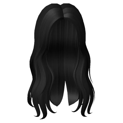 Super Long Hair in Black