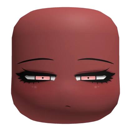 Glowing Eyes Pompous Face - Red