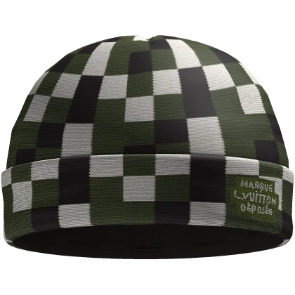 LV Crush Damoflage Beanie