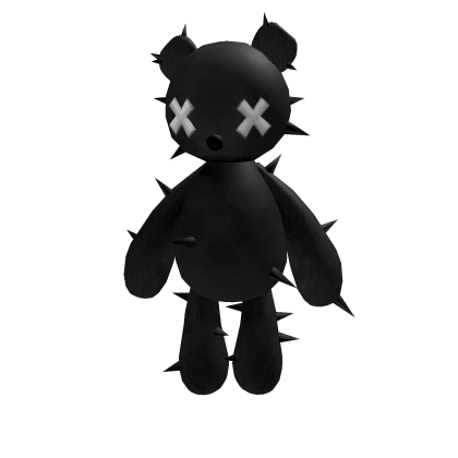 Y2K Evil Spike Teddy Bear