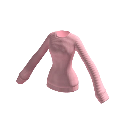 Oversized Pink Sweater