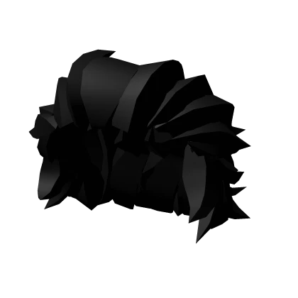 Slick back hair - Black