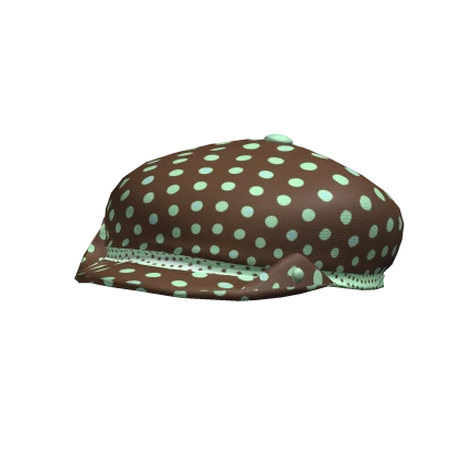 𖹭 cute chocomint harajuku polka dot beret cap