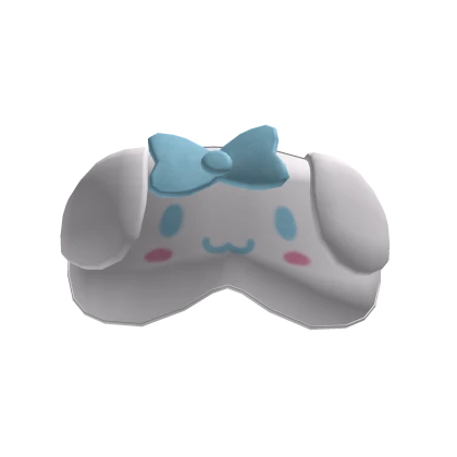 Cinnamoroll sleep mask Cinnabun kawaii bunny blue