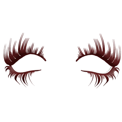 gyaru dramatic lashes (red) 