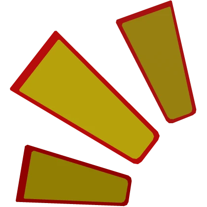 Shocked Anime Expression Yellow Symbol 3D Filter