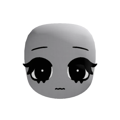 Cartoony Head (black)