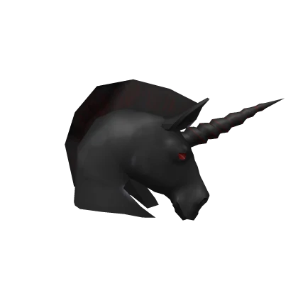 Black Unicorn Helm