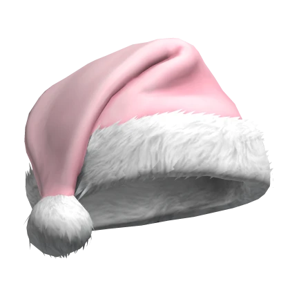 Comfy Pink Christmas Santa Hat