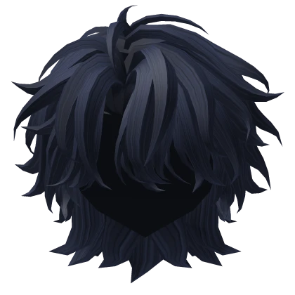 Beautiful Blue Wolfcut