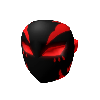 Red Pattern Mask