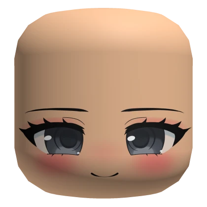 Ryoba smug tan face cute anime mask serious