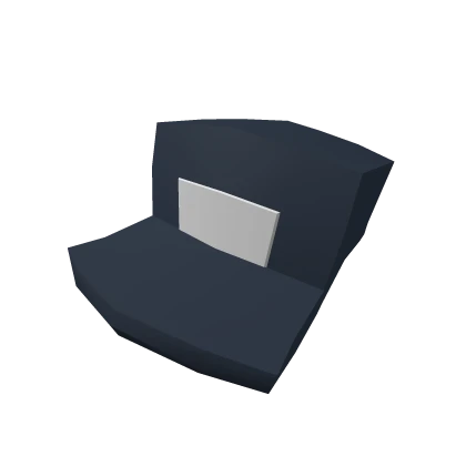 Low Poly Navy Blue Cap