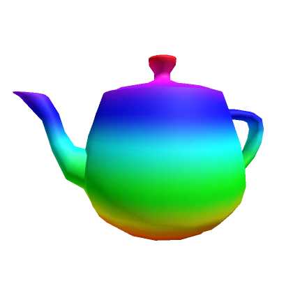 Rainbow Teapot