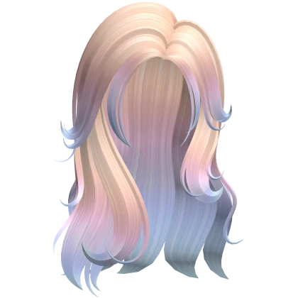 Long Lush Waves Siren Hair in Cotton Candy