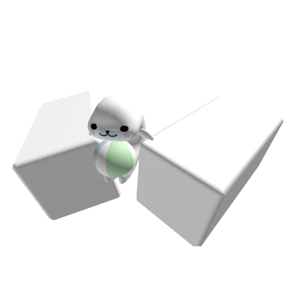 Mame Seal Plushie White Arms 1.0