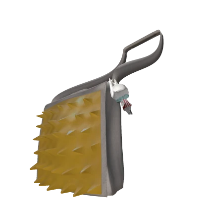 bug crossbody bag w/charm yellow