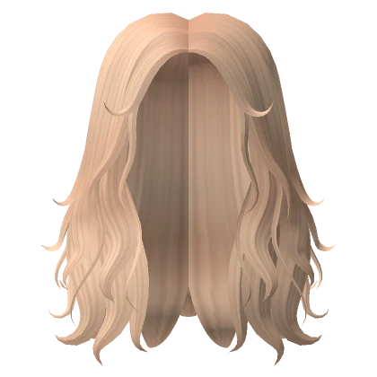 Wispy Layered Hair Blonde