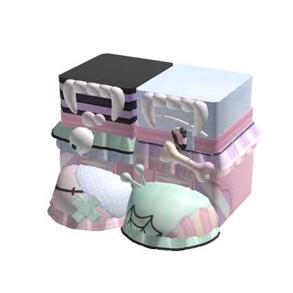 pastel goth harajuku creepy cute babydoll boots