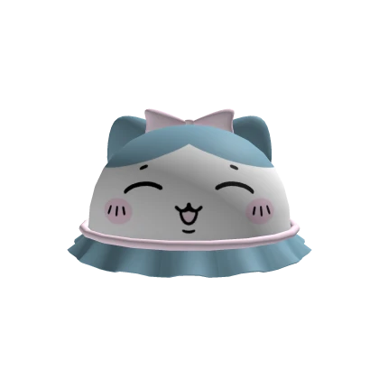  𖹭 : kawaii chiikawa shy hachiware bow ruffle hat
