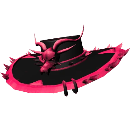Gothic Pink Vultures Hat