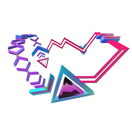 Vaporwave Arrow Chains