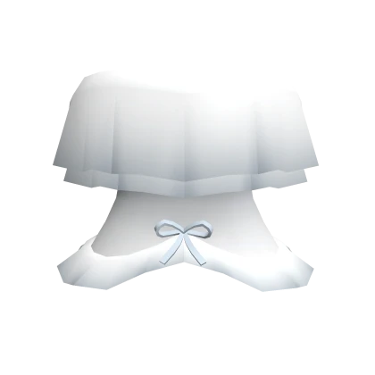 💖Chibi Doll - Luxurious white mermaid top