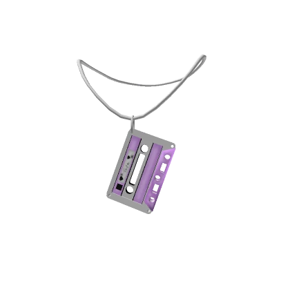 Pink Cassette Tape Necklace (3.0)