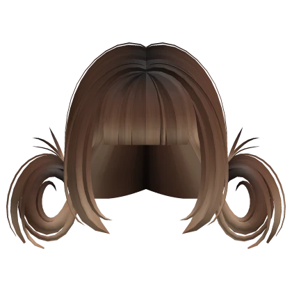 Kawaii Soft Spiral Pigtails (Espresso)