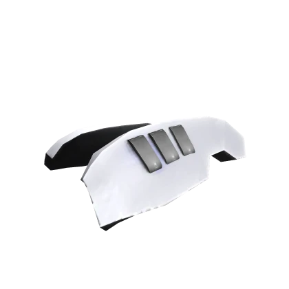 Synth White Raptor Ears