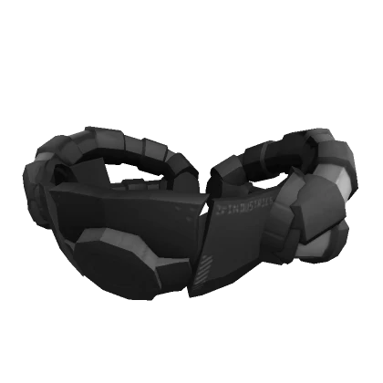 BLACK - Mech Respirator Mask