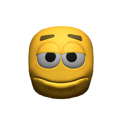 Neutral Emoji Head