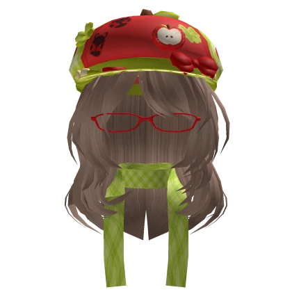 cheap igari mori kei apple scarf & glasses milktea