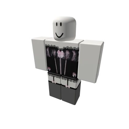 Kuromi || Lace dress pink black bows cute y2k hehe