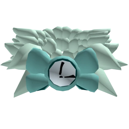 furry clock tie and neck fluff - itft osc