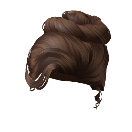 Chic French Twist in Brown