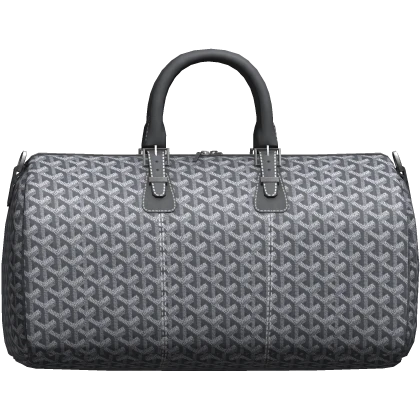 Goyard Grey Boston 50 Duffle Bag