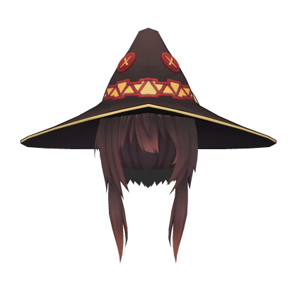 Realistic Wizard Megumin Hair 