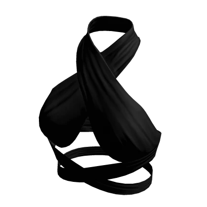 Black Crop Top With a Waistband